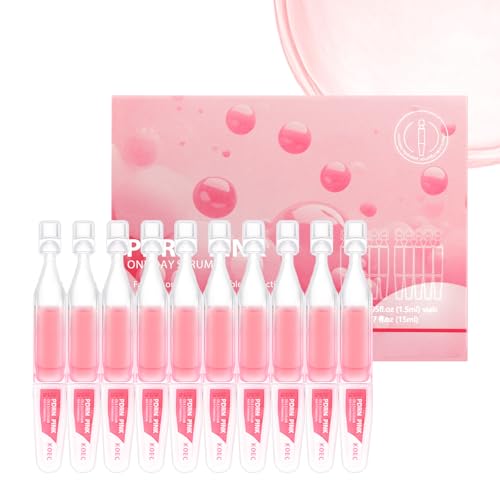 2-Pack Salmon DNA Serum | 99% Salmon DNA | Pink PDRN Serum Ampoule with Collagen, Glutathione & Hyaluronic Acid for Intense Firming, Repairing, Moisturizing & Radiant-Looking Skin, 0.05 fl.oz x 20e