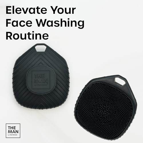 The Man Silicone Face Scrubber & Silicone Hook ? Bundle