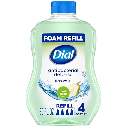 Dial Complete Antibacterial Foaming Hand Soap Refill, Fresh Pear, 30oz