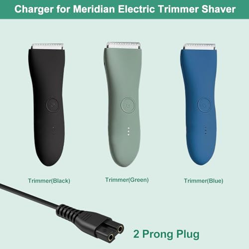 Meridian Trimmer Charger Replacement for Meridian Grooming Electric Shaver Trimmer, 5V Charging Cable for Meridian with Shaver Brush