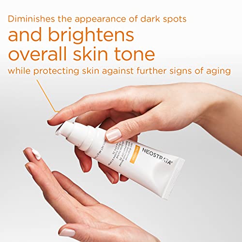 NEOSTRATA Skin Brightener Face Sunscreen Broad Spectrum SPF 35 with NeoGlucosamine, Vitamin E and Grape Extract Non-Comedogenic, 1.4 fl. oz.