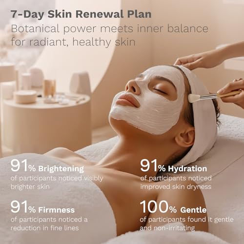 APoEM Replenish Glow Mask | face masks skincare for instant plumping, deep hydration, anti-aging & firming | smoothing fine lines, brightening & antioxidant protection | Spanish skincare, 150ml
