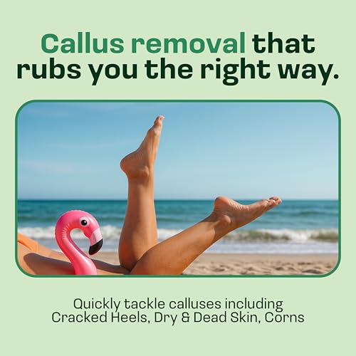 Electric Sole Buffer Foot Callus Remover - Rechargeable Electric Foot File for Dead Dry Skin - Professional Pedicure Tool - Smooth Cracked Heels & Calloused Feet - Ultimate Self-Care Tool
