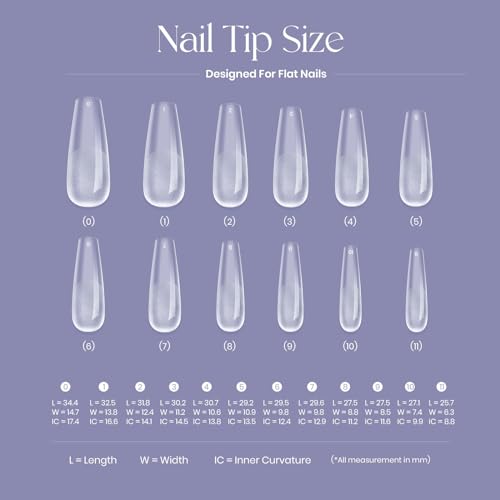 500pcs Tipex Instant Apex Gel Nail Tips & 30g UV Nail Glue & Electric Nail Drill Kit