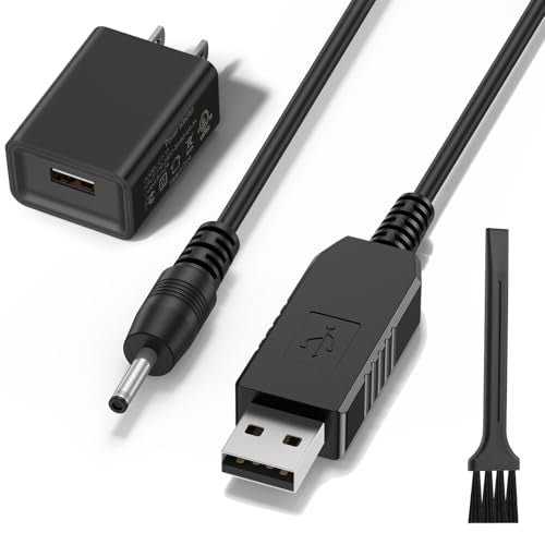 Amzpas USB Shaver Charger 2.3V Compatible with Braun Beard Trimmer Electric Razor