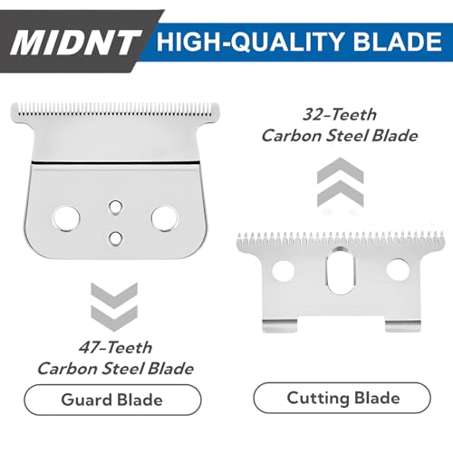 Replacement Blades for Andis T Outliner,Compatible with G,GO,GTO,GTX Trimmers,High Heat Resistance Blades Compatible with Headliner LS2,LS3 Replacement Blades.