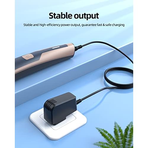 8V Power Cord Compatible with Philips Norelco HQ840 Multigroom Series 3000 MG3750 MG3750/60 MG3760 Charger Shaver Power Supply
