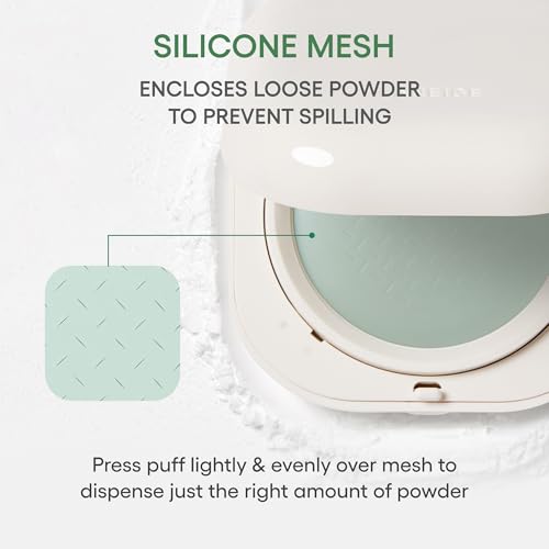 LANEIGE Neo Blurring Powder: Korean Oil-Control Compact with Pore Blurring, Smoothing Finish & Travel-Friendly, No-Spill Packaging
