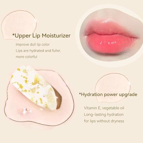 Charm Kiss 2PCS Transferproof Color Changing Lipstick, Mood Lipstick Color Changing Long Lasting 24H, Gold Foil Moisturizing Gloss Lip, Transfer-Proof, Moisturizing Glossy Shine Lip Gloss for Women