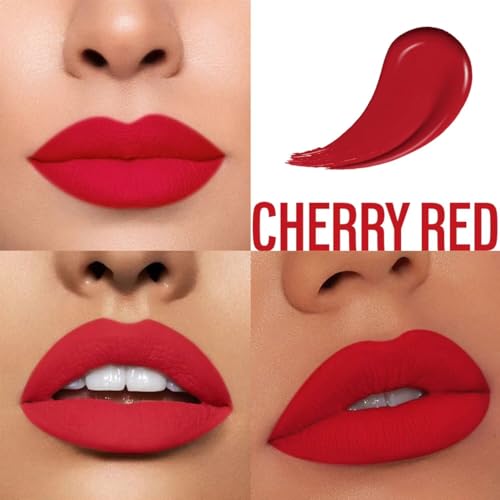 CHARMACY Lip Gloss Lasting Waterproof Velvet Moisturizing Liquid Lipstick Professional Non-stick Cup Lip Glaze Makeup #08