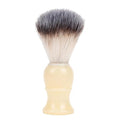 Premium Badger Shaving Brush for Men ? Soft Bristles & Wood Handle | Perfect Shaving Cream Brush for Wet Shave | Luxury Gift for Men, Dad & Boyfriend, Off White