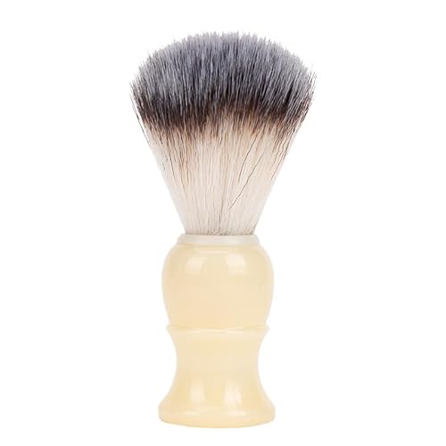 Premium Badger Shaving Brush for Men ? Soft Bristles & Wood Handle | Perfect Shaving Cream Brush for Wet Shave | Luxury Gift for Men, Dad & Boyfriend, Off White