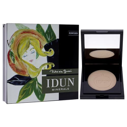 Mattifying Mineral Powder - 521 Tuva by Idun Minerals for Women - 0.12 oz Powder