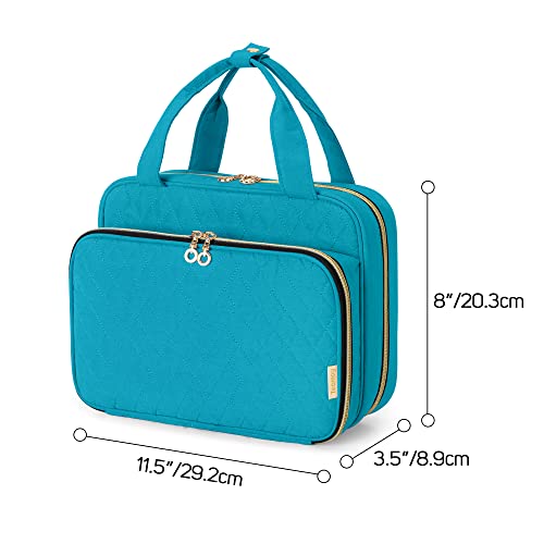 Teamoy Travel Storage Bag Compatible with Airwrap Complete Styler and Attachments, Portable Travel Case for Airwrap Styler and Accessories, Teal
