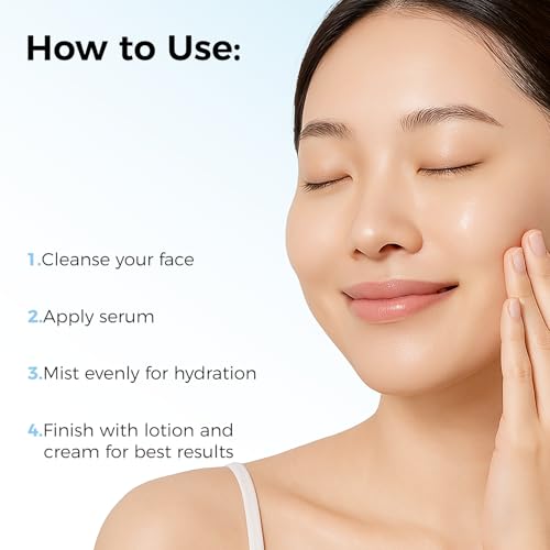 WNP Hyaluronic Acid Hydrating&Soothing Toner: 4D Hyaluronic Acid,Red Algae Extract,Bifida Ferment Lysate, Panthenol Deep Moisture&Skin Barrier Repair Vegan Skincare for Dry & Sensitive Skin
