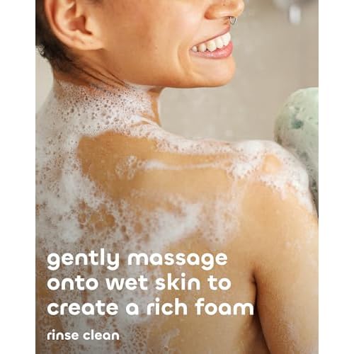 Seaweed Bath Co. Hydrate Body Wash - Unscented | Foaming Shower Gel Cleanser with Natural Ingredients | Fragrance Free and Gentle | Good For Sensitive Skin | 12 oz (Pack of 2)