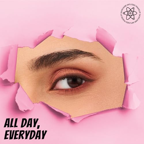 RENEE Everyday Eyeshadow - Rose, Long Lasting & Non-Creasing, Easy-To-Blend, Highly Pigmented with Satiny Texture, Enriched with Vitamin C & Hyaluronic Acid & SPF 30, Skincare Infused Makeup, 10 Gm