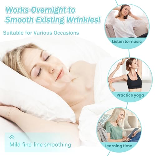 Face Tape for Wrinkles Overnight, 208Pcs Wrinkle Patches for Face Overnight, Anti Wrinkle Patches to Reduce Fine Wrinkles, Facial Smoothing Patches for Neck Frown Smile Lines
