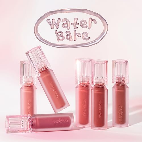 Peripera Water Bare Tint - Lip Tint, Lip Stain, Glowy Tint (005 RED UPDATE)