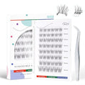 GAQQI Self Adhesive Eyelashes Clusters, No Glue Lash Clusters 10-16mm Wispy & Natural Cluster Lashes, No Band Press On Lashes, More Comfortable & Stronger Hold (Lace£©