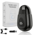 Nose Hair Trimmer for Mens and Women - Professional Painless Eyebrow & Ear Hair Trimmer for Men Women - Battery Operated Trimmer with IPX7 Waterproof - Dual Edge Blades for Easy Cleansing