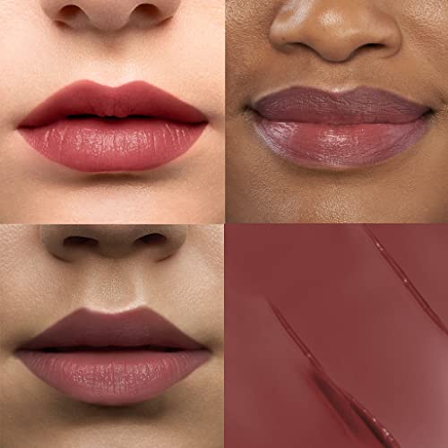 Julep The Perfect Pair 2pc Set: It's Balm Tinted Lip Balm Brandy Wine and With a Trace Retractable Creamy Long-Lasting Lip Liner, Black Cherry