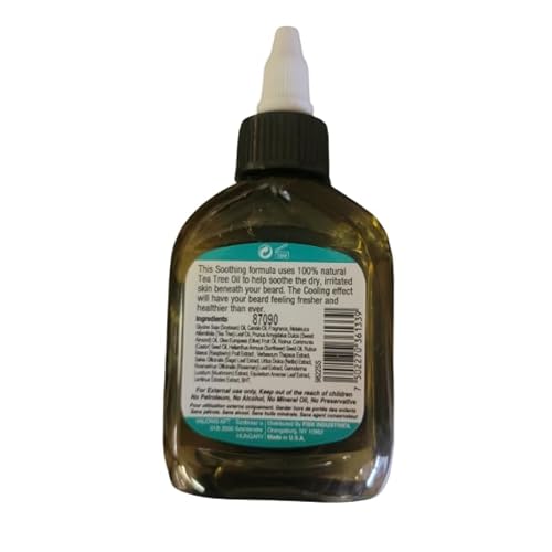 Steve & Sons Barbershop Beard Oil, Rid-The-Itch Formula, 2.5 Fl Oz