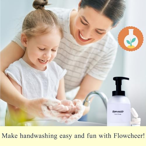 flowcheer Foaming Hand Soap Refill Tablets, 24 Pack, Makes 216 fl oz (24 x 9 fl oz Bottles),Variety Fragrance,Fresh & Clean Handwash, Eco Friendly foam Soap Tablets