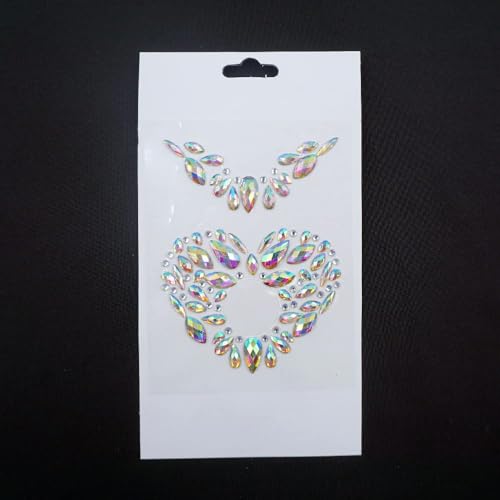 Topz Belly Button Ring Rhinestone body gems body jewels self adhesive sticker festival fashion body jewellery Decrations Body Glitter Tattoo Beauty Makeup Stickers