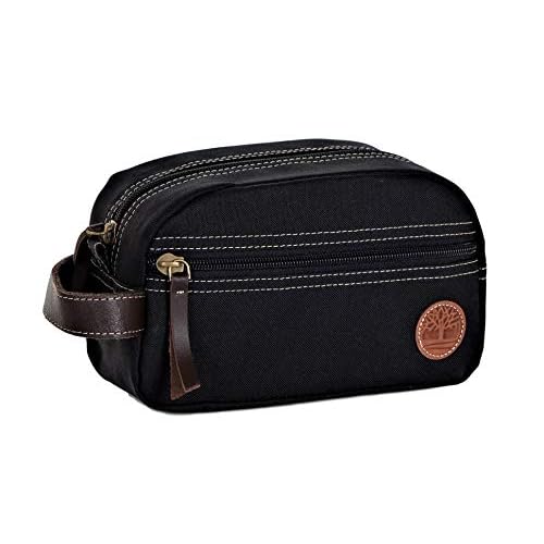 Timberland Men's Toiletry Bag Canvas Travel Kit Organizer