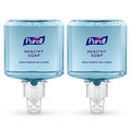 PURELL Brand HEALTHY SOAP Foam, Fresh Scent, 1200 mL Refill for PURELL ES6 Automatic Soap Dispenser (Pack of 2) - 6477-02 - Manufactured by GOJO, Inc.