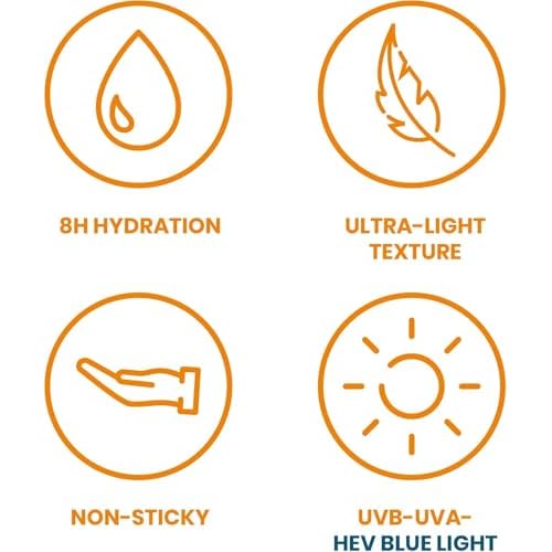 Clean Solaire SPF 50 Facial Sunscreen ? For Face and Neck, Oily and Acne-Prone Skin, Sebum-Regulating, Antioxidant Protection, Broad-Spectrum UVA/UVB, Non-comedogenic, Water Resistant, 1.7 Fl Oz