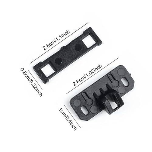 2 Set Trimmer Cam Follower Swing Head Guide Block Plastic Tongue for BaBylissPRO BaByliss PRO FX707 FX787 FX726 FX707B FX707Z Trimmer Blade Replacement Repair Outliner Hair Clipper