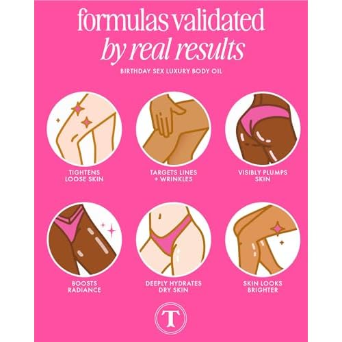 Truly Luxury Body Oil | Hydrating & Illuminating with Natural Shimmer | For Smooth, Glowing Skin and Long-Lasting Fragrance