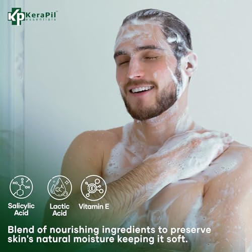 Bacterinyl Tea Tree Oil Body Wash - Antibacterial & Antifungal Support for Ringworm, Body Odors, Athlete¡¯s Foot & Acne, Helps Soothe Itchy, Dry Skin - Made in USA (16 fl oz x 2)