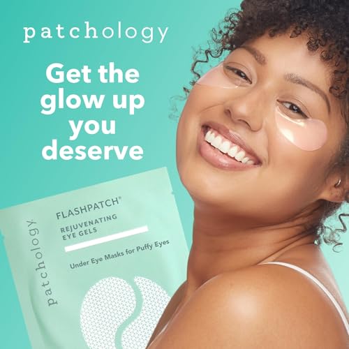 Patchology Under Eye Gel Patches ? Natural Eye Masks for Puffy Eyes, Dark Circles & Eye Bags, Soothing Skincare Treatment for All Skin Types, Beauty & Personal Care Essentials (5 Pairs)