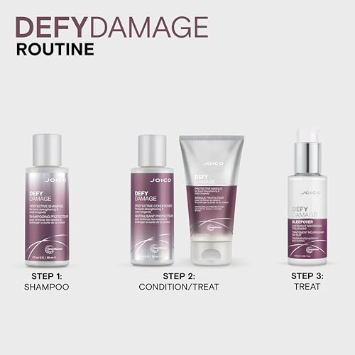 Joico Defy Damage Protective Conditioner | For Color-Treated Hair | Strengthen Bonds & Preserve Hair Color | With Moringa Seed Oil & Arginine