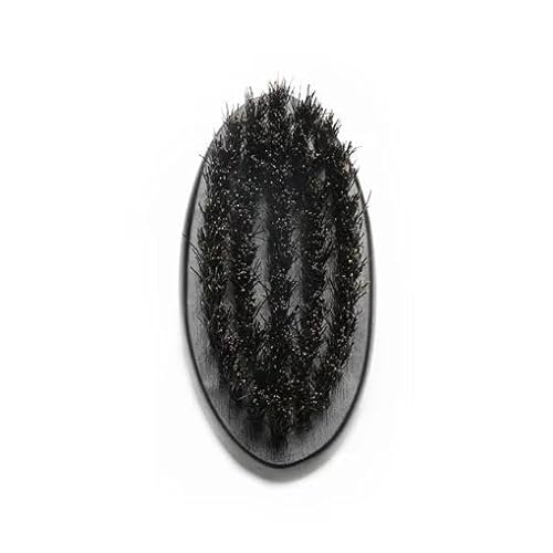 Portable Black Soft Bristle Hair Beard Brush