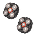 Shaver Replacement Heads Compatible with Microtouch Titanium Head Shaver, for Bald Men Electric Shaver Replacement Heads,2 Pack