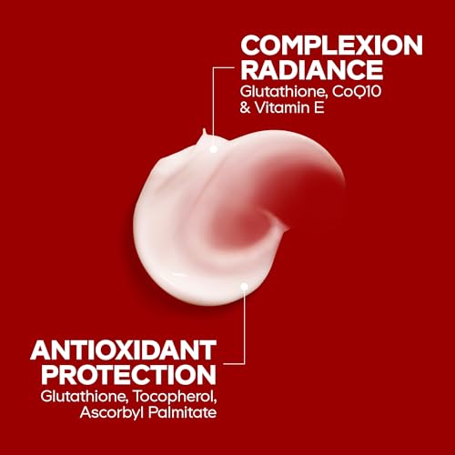 Codeage Maison Rouge Brightening Face Cream Glutathione Cream, Collagen Peptides, Vitamin E, CoQ10 ? Radiance & Antioxidant Complex ? Refillable ? Paraben- Free ? All Skin Types ? 1.7 fl oz