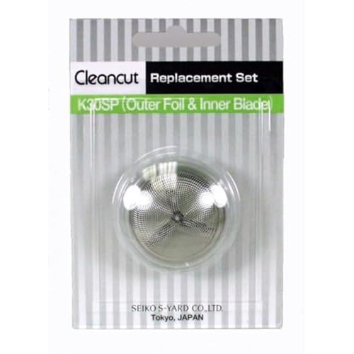 Replacement Kit for Cleancut ES412 Personal Shaver - Blade and Foil Head Replacement for Precision Shaving - Includes New Blade, Foil & Cap - Made in Japan, Easy to Install