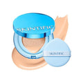 Velvet Matte Cushion Foundation Blue #02 Ivory| Full Coverage,12H Oil Control,Ideal for Oily & Combination Skin,Waterproof,Long-Lasting, Lightweight, Hydrating,Transfer-Proof