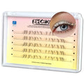 Cateye Bottom Lash Clusters DIY lash Extensions Lower Individual Lashes Cat Eye Bottom Cluster Lashes Bottom Eyelashes Clear Band