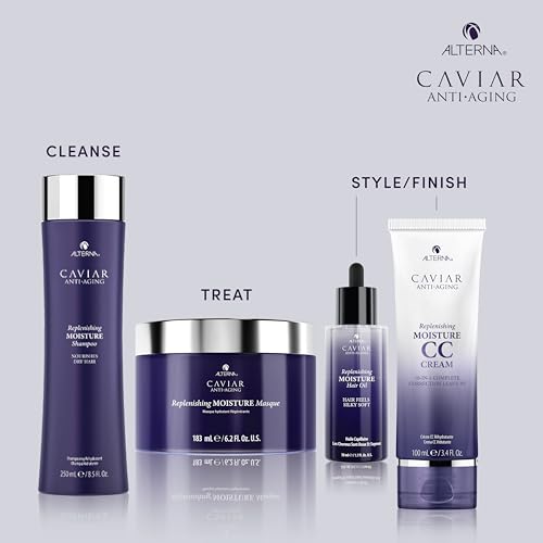 Alterna CAVIAR Anti-Aging Replenishing Moisture Hair Masque | Replenishes Dry, Coarse, Damaged Hair | Sulfate Free
