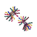Gymboree Girls' and Toddler 3-Pack Snap Clips & Tie Hair Accessories