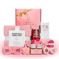 12 Pcs Birthday Gifts for Women, Self Care Gifts, Unique Relaxing Spa Gift Basket with Luxury Flannel Blanket, Get Well Soon Gifts for Women, Mom, Friends, Sister, Wife, Mother's Day,Valentine's Day