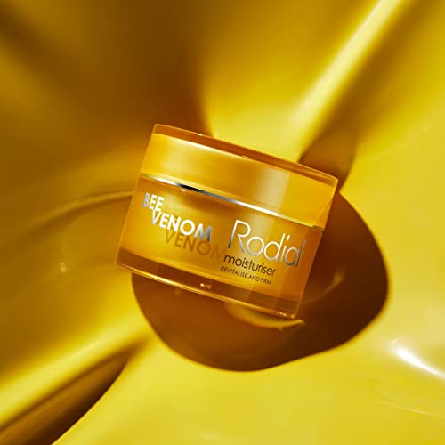 Rodial Bee Venom Moisturizer Deluxe Cream, Intensive Hydrating Face Cream for Firmness & Elasticity, with Bee Venom, Juvinity & Hyaluronic Acid, 0.5 fl oz