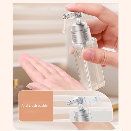 5-in-1 Camping Portable Dispenser Bottle Set, Travel Spray Bottle
