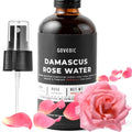 Govedic Rose Water Spray 100ml | Damask Rose Hydrating Face Mist & Toner | Natural Alcohol-Free & No Dyes for All Skin Types | Multi-Use Hydration for Face, Hair & Makeup Setting