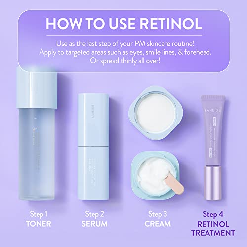 LANEIGE Retinol Firming Cream Treatment: Anti-Aging Moisturizer to Visibly Firm Skin & Smooth Fine Lines and Wrinkles